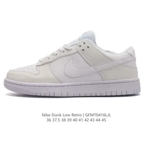 Nike Dunk Low Retro Leather Sneakers