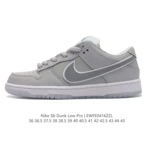 Nike SB Dunk Low Pro FD8776-100 Vintage Leather Skate Shoes