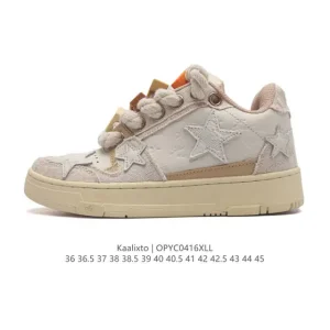 Kaalixto Star Shoes Classic Chunky Sole Platform Sneakers