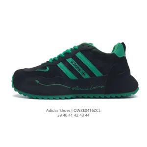 Adidas Originals Men's Low-Top Casual Sneakers - Thick Sole Retro Running Shoes