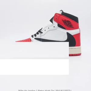 Jordan Travis Scott Fragment High OG Black Red