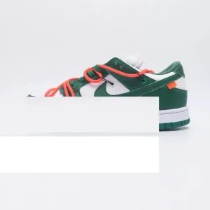 Nike Dunk Low Lthr Ow Deconstructed Binding Skate Shoes SB Classic Retro