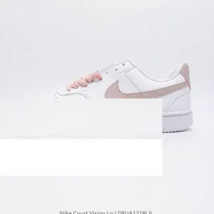 Nike Court Vision Lo Vintage Leather Low-Top Sneakers