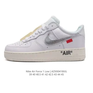 Off-White x Nike Air Force 1 'MCA' Low Top Sneaker - Green