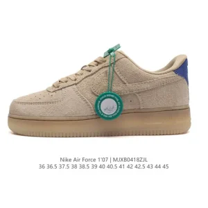 Nike Air Force 1 Low '07 White Leather Sneakers