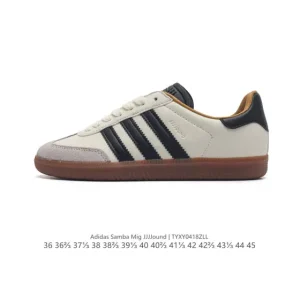 Adidas Samba Mig Jjjjound German Made Sneakers Black White Gray