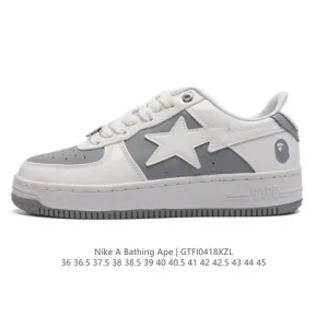 Bape x Nike Air Force 1 Low Camo Sneakers