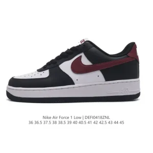 Nike Air Force 1 '07 Low White Leather Sneakers