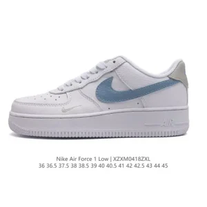 Nike Air Force 1 '07 Low Leather White Sneakers