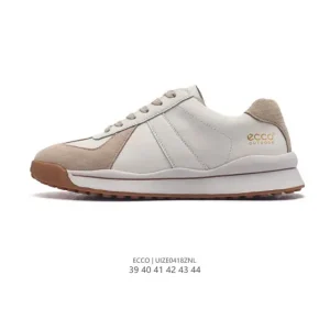 ECCO Men's Lightweight Breathable Sneakers - Casual Comfort Shoes