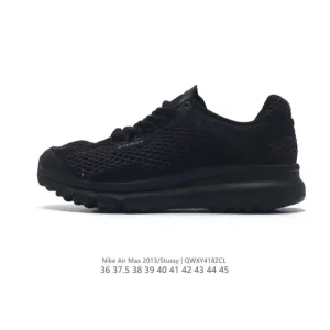 Stussy x Nike Air Max 2013 Black Reverse Swoosh
