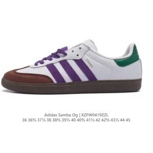 Adidas Samba OG Shoes Classic White Leather Sneakers