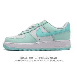 Nike Air Force 1 '07 Low White Leather Sneakers