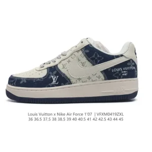 Nike Air Force 1 '07 Low White Leather Sneakers