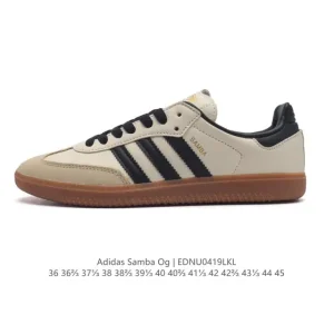 Adidas Samba OG Shoes - Classic Leather White Sneakers for Men and Women