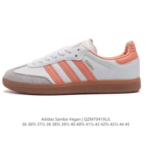 Adidas Samba Vegan Leather Sneakers - Classic Retro Style