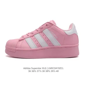 Adidas Superstar XLG Low Top Platform Sneakers for Women