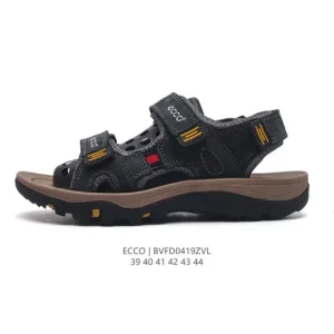 ECCO Biarritz Men's Sandals - Breathable, Lightweight & Adjustable Beach Shoes