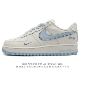 Nike Air Force 1 '07 Low White Leather Sneakers