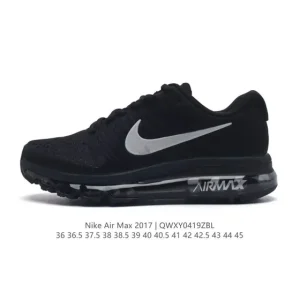 Nike Air Max 2017 Men's and Women's Running Shoes with Full-Length Air Cushion