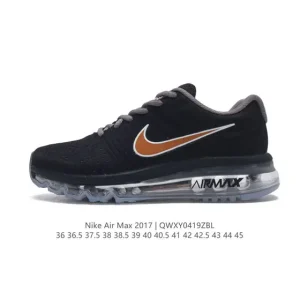 Nike Air Max 2017 Men's and Women's Running Shoes with Full-Length Air Cushion