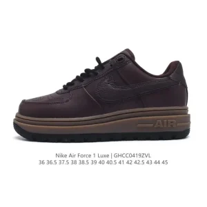Nike Air Force 1 Low Luxe Leather Sneakers