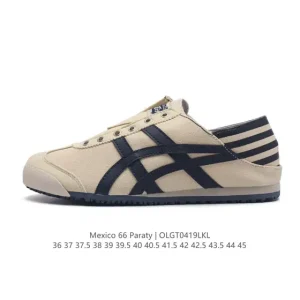 ASICS Onitsuka Tiger Mexico 66 Vintage Canvas Sneakers