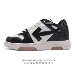 Off-White Out Of Office Low Leather Sneakers