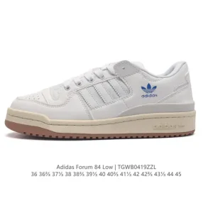 Adidas Forum 84 Low Shoes Classic Leather Basketball Sneakers for Men and Women