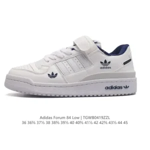 Adidas Forum 84 Low Shoes Classic Basketball Sneakers for Men and Women