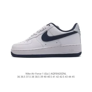 Nike Air Force 1 '07 Low White Leather Sneakers