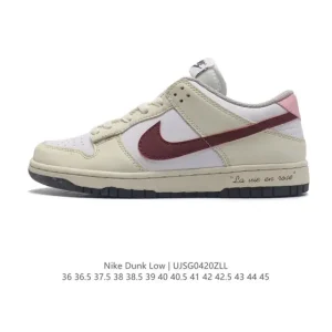 Nike SB Dunk Low Pro FD6923-100 Vintage Leather Skate Shoes