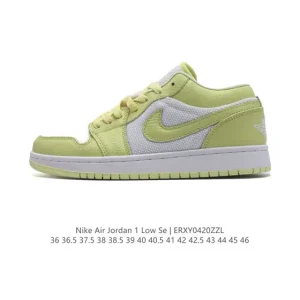 Jordan Air Jordan 1 Low Retro Leather Basketball Shoes for Men and Women