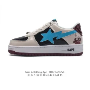 Bape x Nike Air Force 1 Low Camo Sneakers for Men and Women