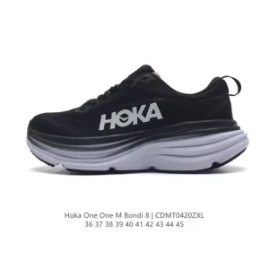 HOKA Bondi 8 Running Shoes for Men and Women Lightweight Cushioned Road Runners