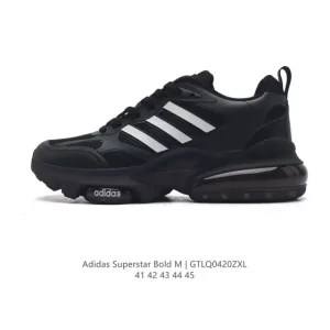 Adidas Superstar Bold W Men's Retro Thick Sole Casual Sneakers