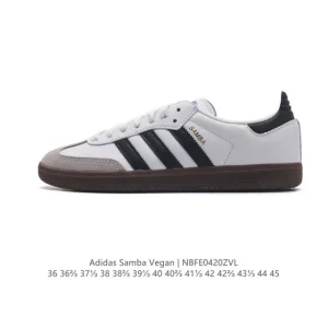 Adidas Samba Vegan Leather Sneakers Classic Retro Style