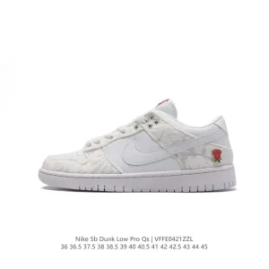 Nike SB Dunk Low Pro Vintage Leather Skate Shoes for Men and Women