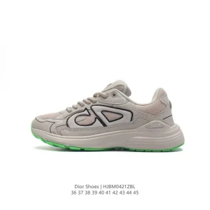Dior B28 Oblique Galaxy Low Top Sneakers in Light Grey and Blue