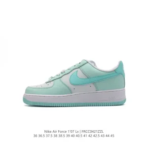 Nike Air Force 1 '07 Low White Leather Sneakers