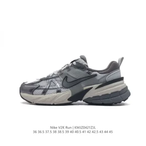 Nike V2K Run Vintage Running Shoes White Metallic