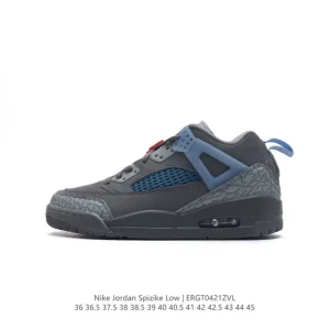 Jordan Spizike Low Houston Oilers Inspired Basketball Shoes