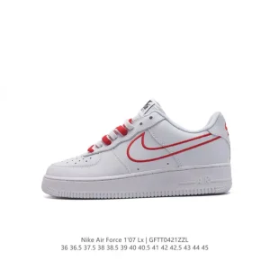 Nike Air Force 1 '07 Low DD9605 White Leather Sneakers