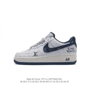 Nike Air Force 1 '07 Low White Leather Sneakers