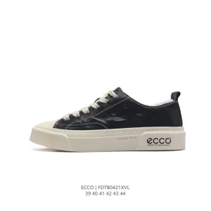ECCO Men's Lifestyle Shoes - Stylish Casual Leather Sneakers