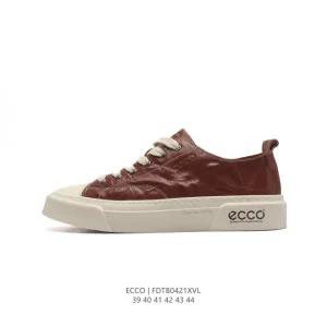 ECCO Men's Lifestyle Shoes - Stylish Casual Leather Sneakers