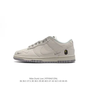 Nike Dunk Low Vintage Leather Sneakers
