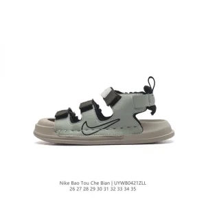 Nike Kids Velcro Sport Sandals - Breathable Lightweight Outdoor Beach Shoes for Boys and Girls