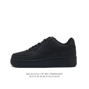 Nike Air Force 1 '07 Low White Leather Sneakers