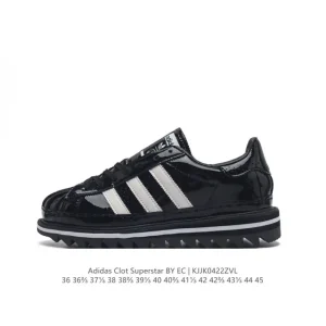 Clot x Adidas Superstar Shark Teeth Tassel Tongue